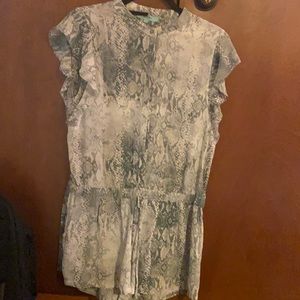 Karlie Snakeskin Romper